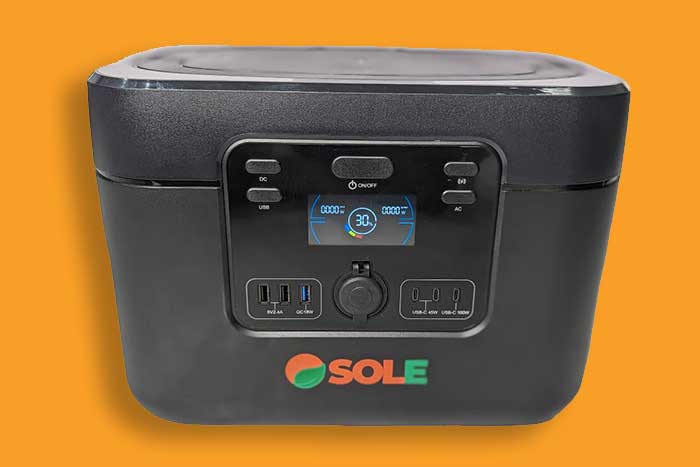 Planta Solar Sole 1200W